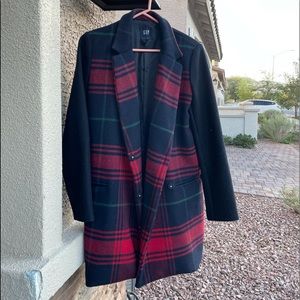 Plaid GAP coat